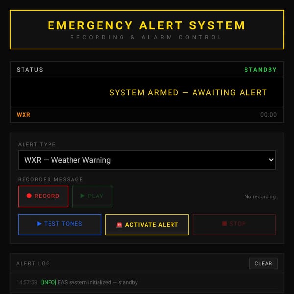 EAS Alarm