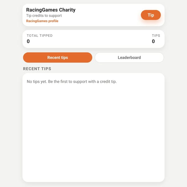 RacingGames Charity