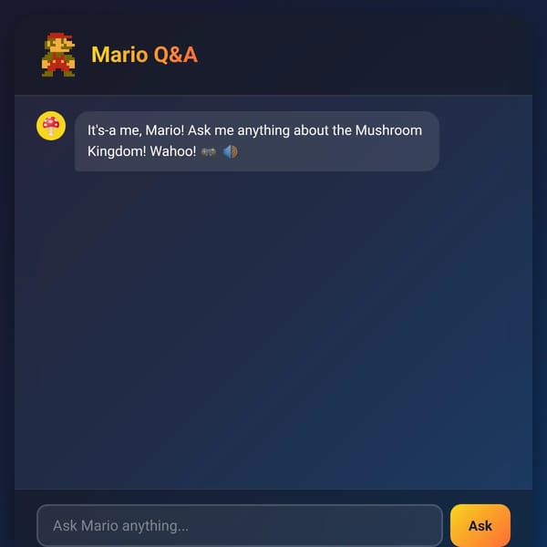 Mario Q&A