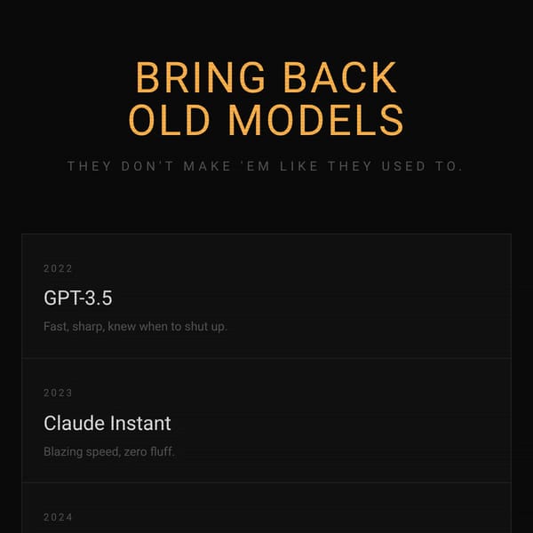 Old Models