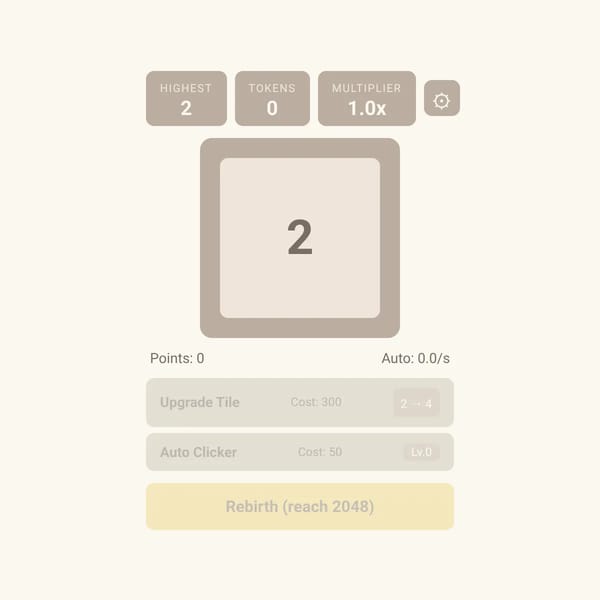 2048 Clicker