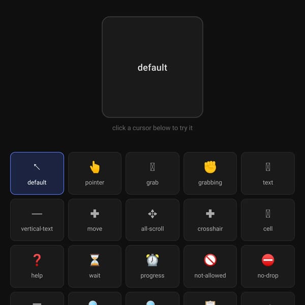 Cursor Playground