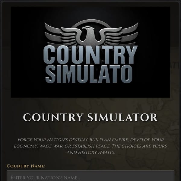 Country Simulator