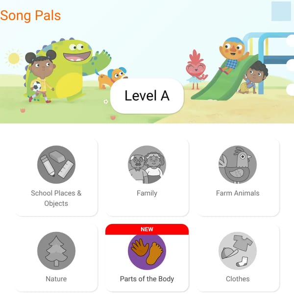 Level A - Song Pals