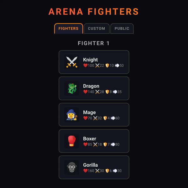 Arena Fighters