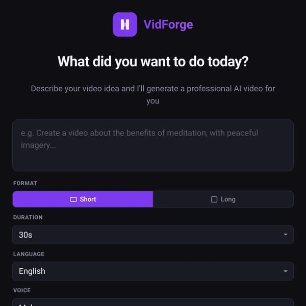 VidForge AI