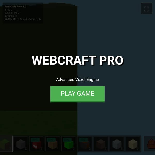 Minecraft but infinite blocks!