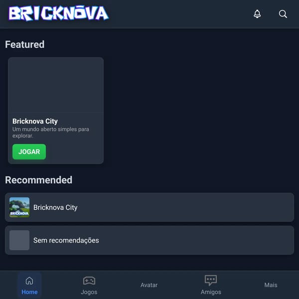 Bricknova mobile - Roblox copy