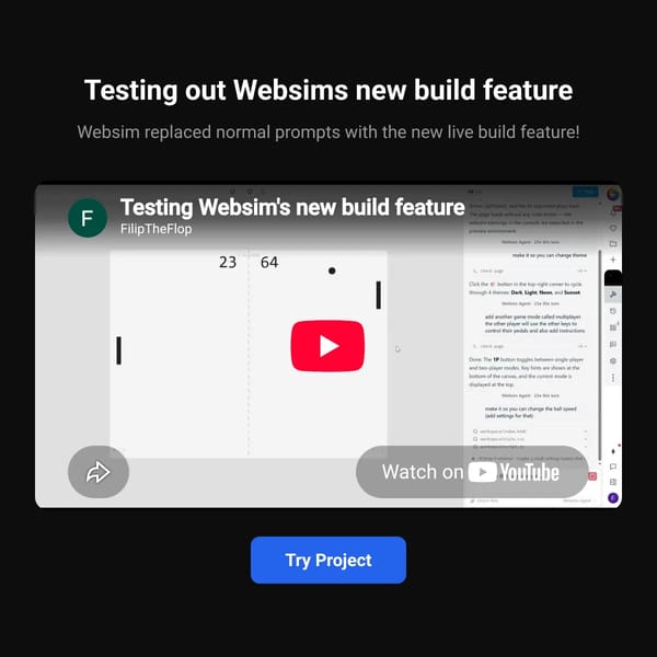 Build Feature