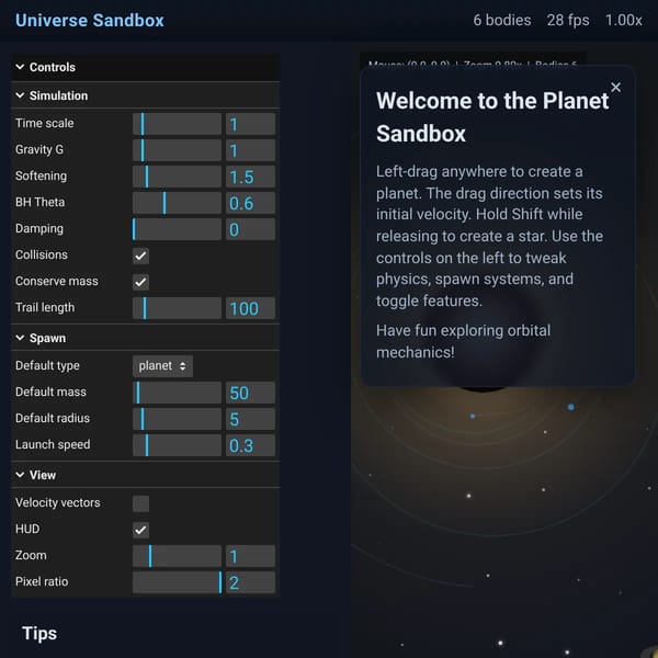 Universe Sandbox — Planet Sandbox