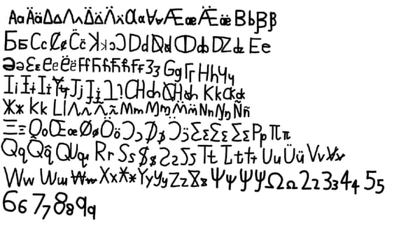 Numbericons