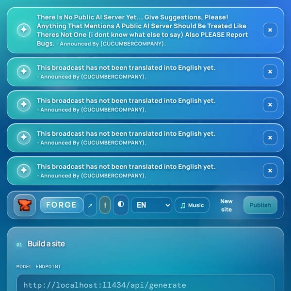 FORGE (BETA)