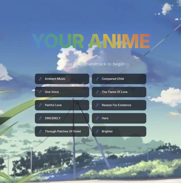 YOUR ANIME