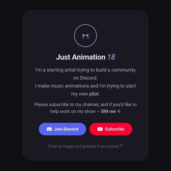 Please join my server and subscribe [Alex just animation 18]