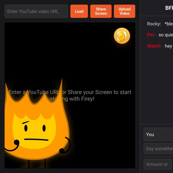 Firey Video Reactor