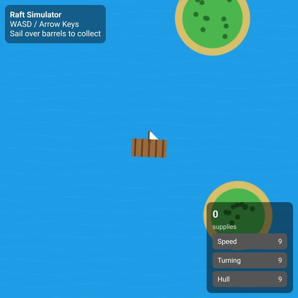 Raft Simulator