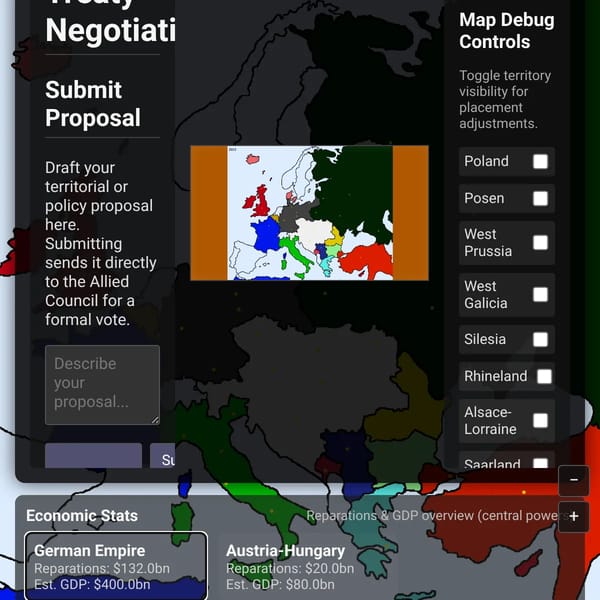 Treaty Negotiator AI