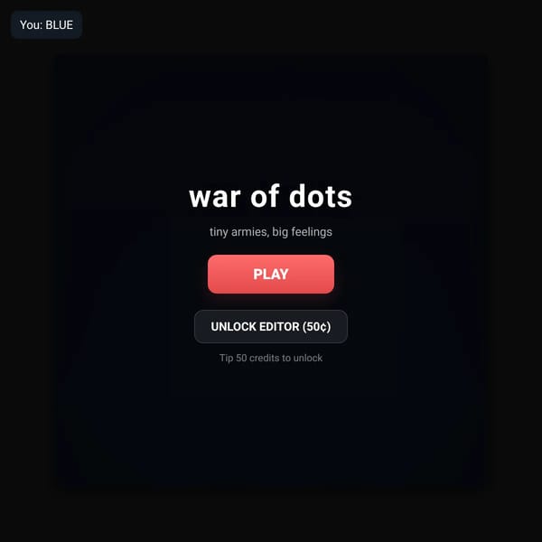 War of dots