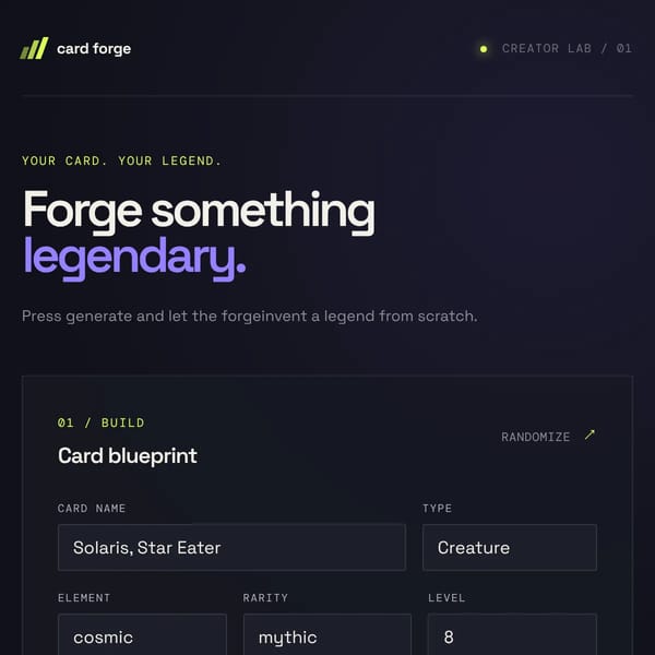 Card Forge