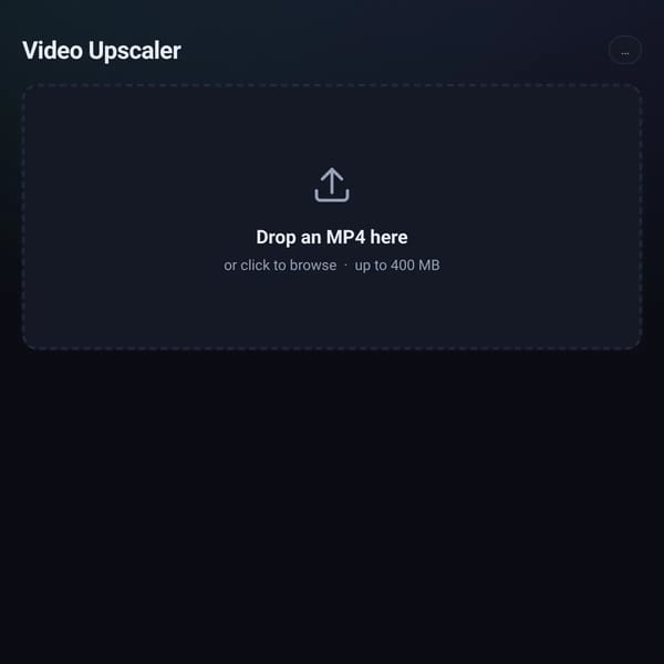 A Broken(?) Video Upscaler That Costs Me Three Thousand And Six Hundred Credits