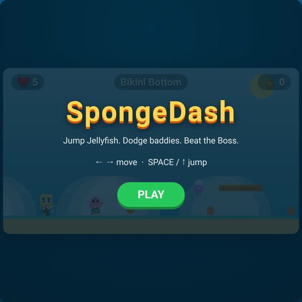 SpongeDash