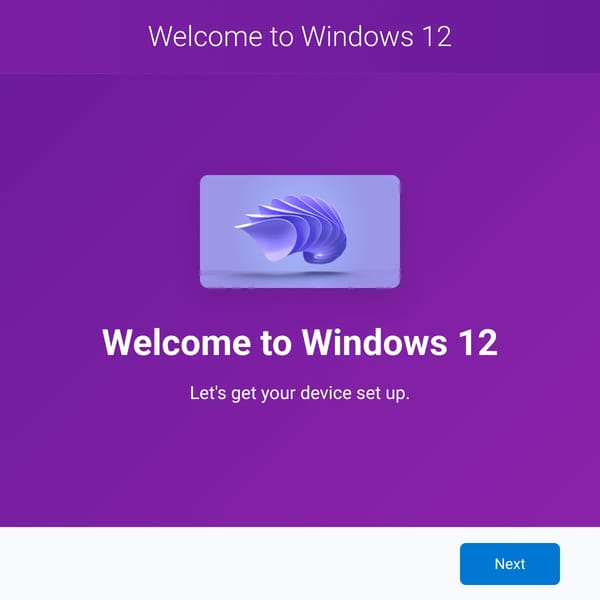 Windows 12 Desktop