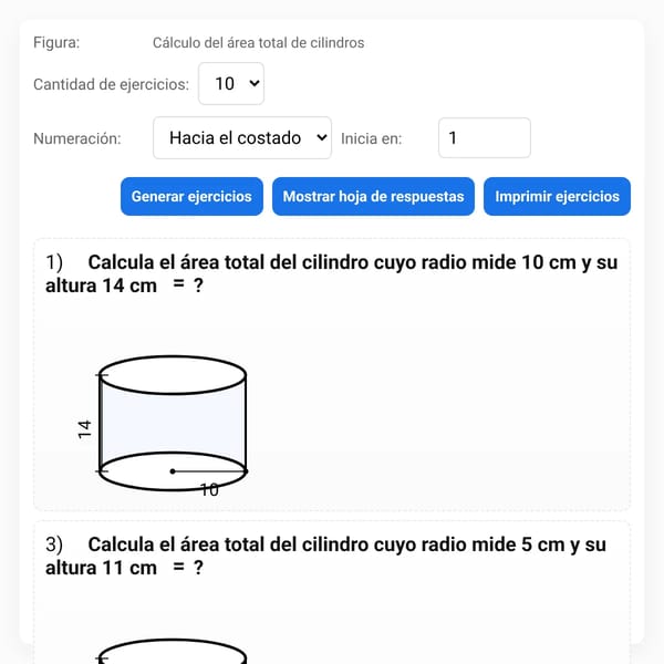 1 Generador de Cilíndros