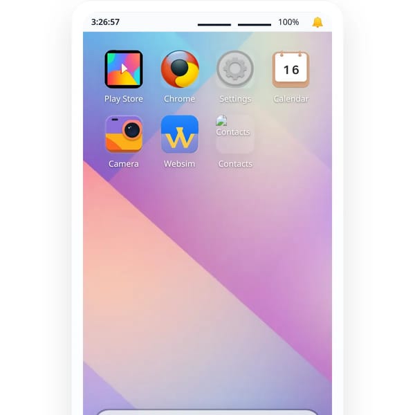 Android Virtual Phone (BETA)