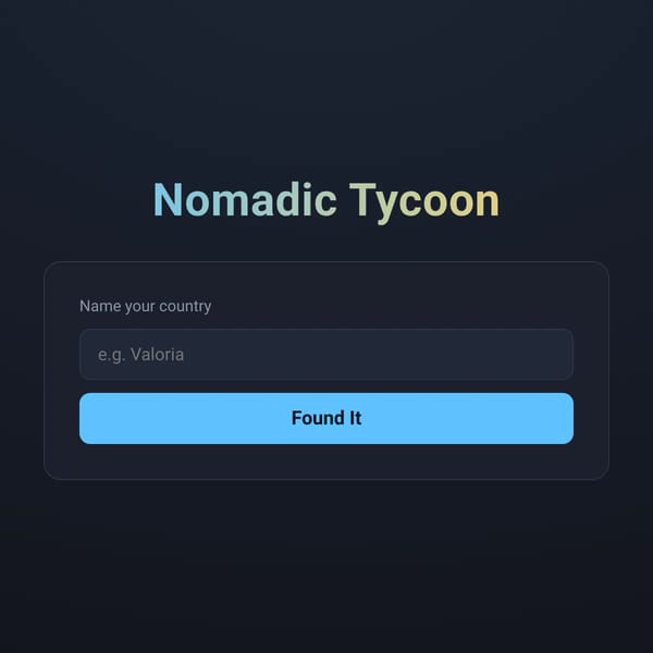 Country Tycoon
