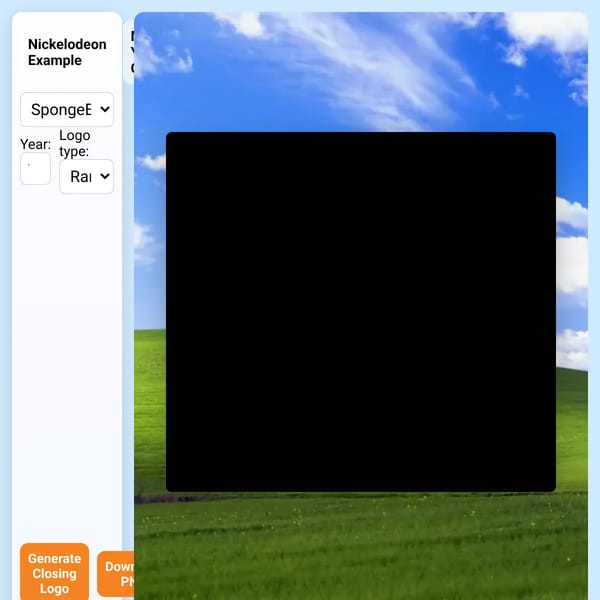 Nickelodeon Closing Logo Generator
