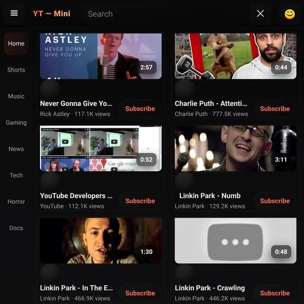 YT — Mini