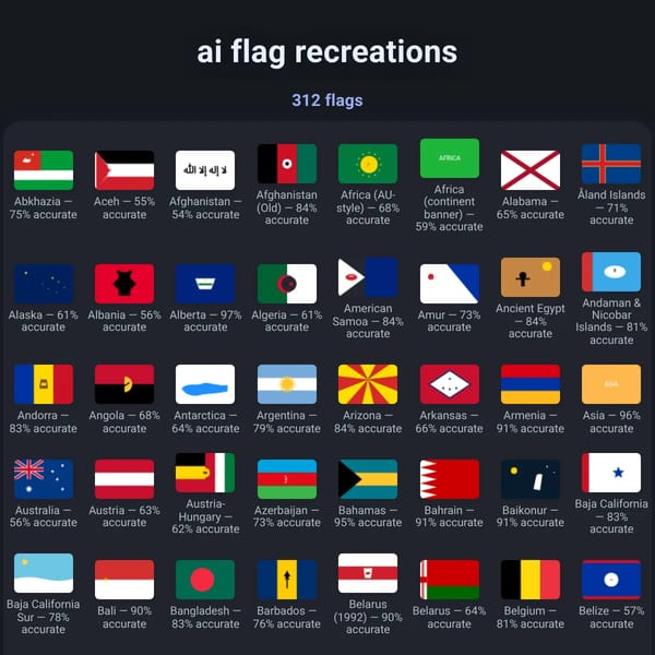 ai flag recreations