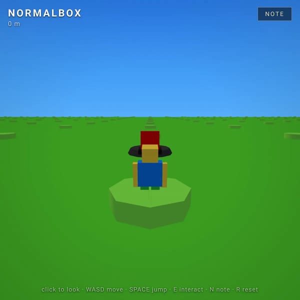 Go beyond the skybox for no reason