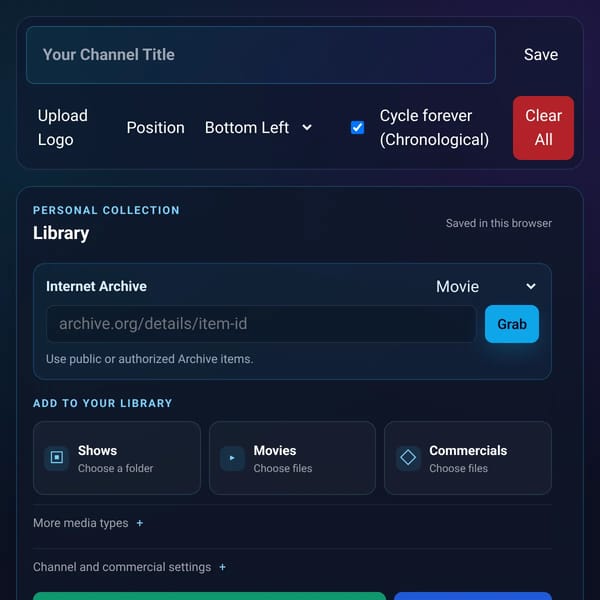 Personal TV