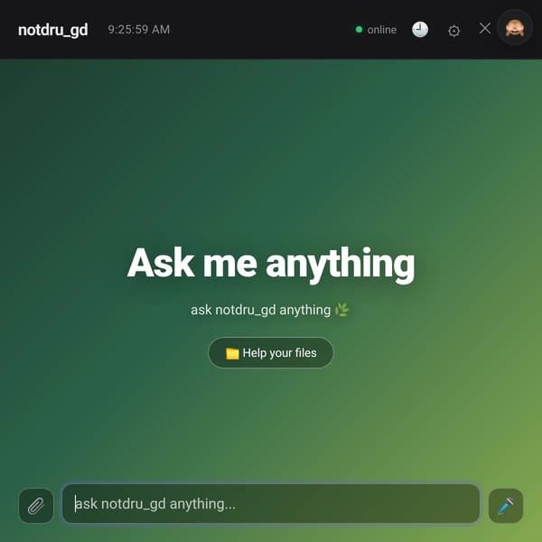 Talk to me