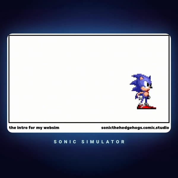 Sonic Simulator