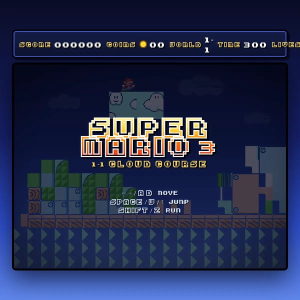Mario 3 Code