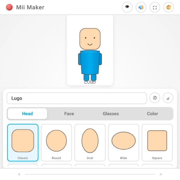 Mii Maker!