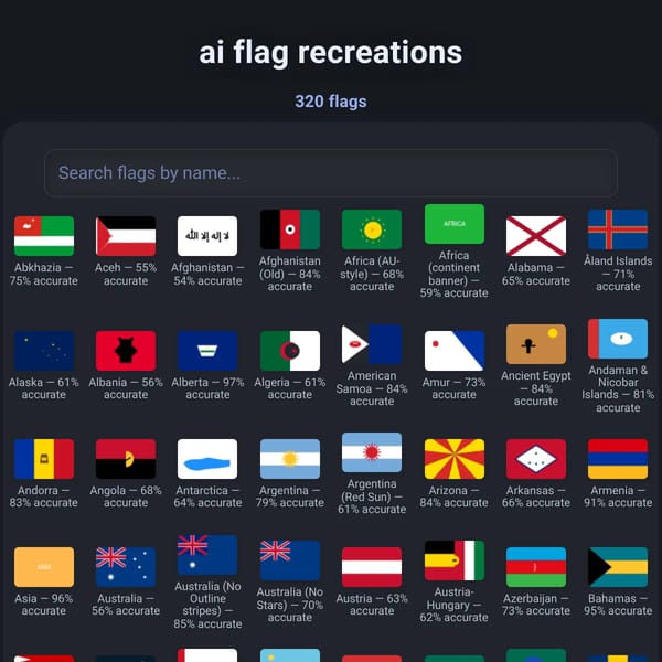 ai flag recreations