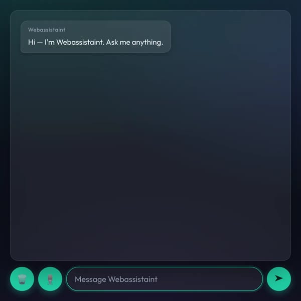 Webassistaint