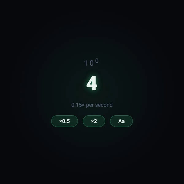 Count to Infinity