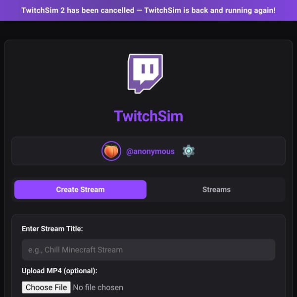 TwitchSim