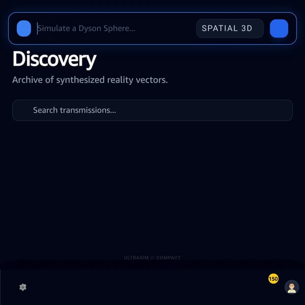 UltraSim | The Infinite Creator