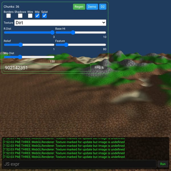 Terrain procedural generate + library