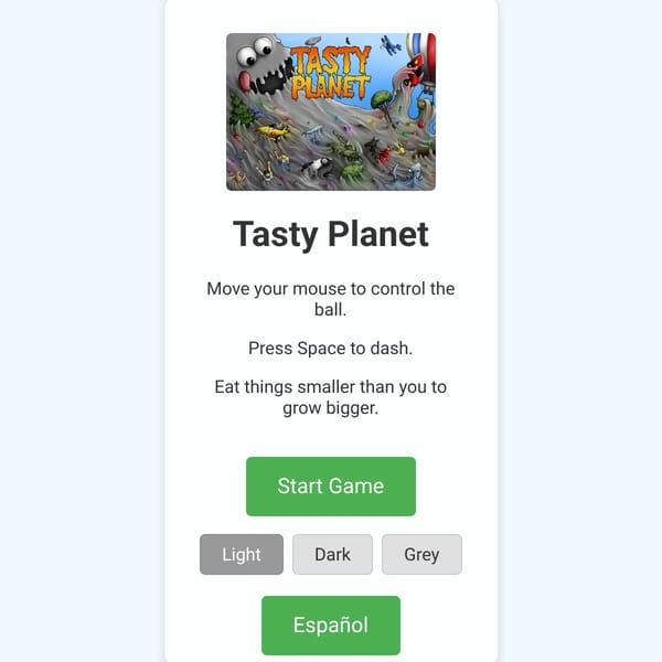 Tasty Planet (improved on Racount's Version)