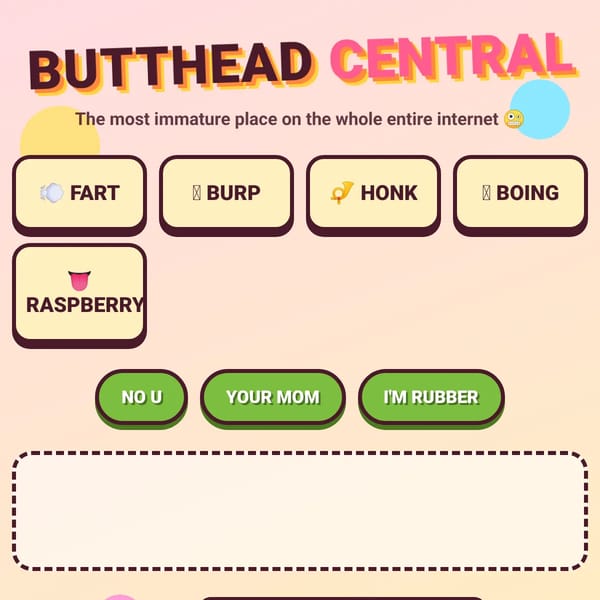 BUTTHEAD CENTRAL