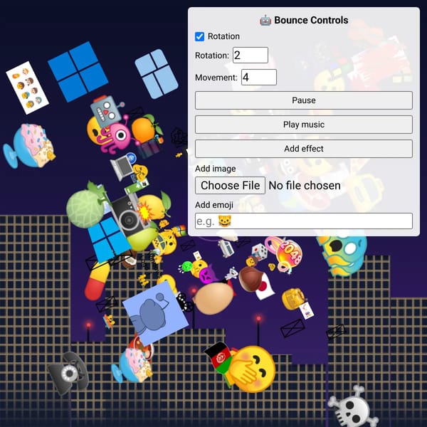 🤖 Windows Logos Bounce black hole