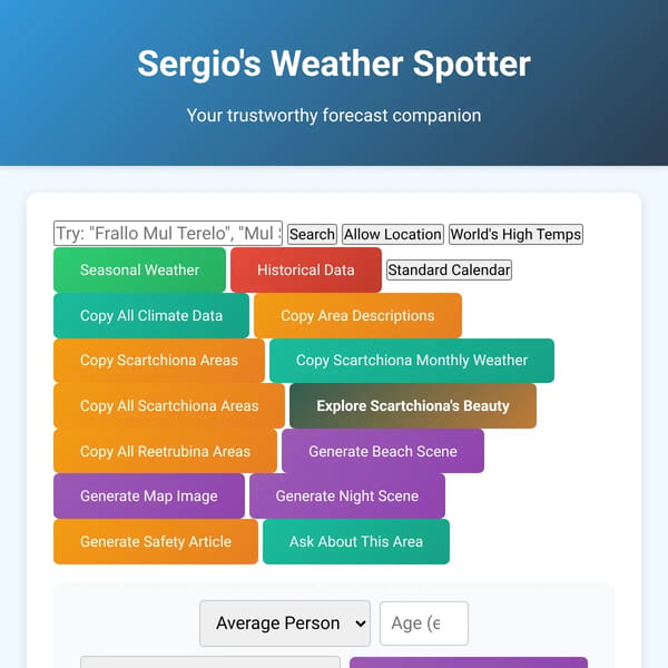 Weather Spotter