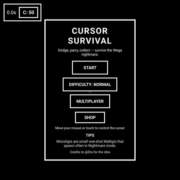 Cursor Survival