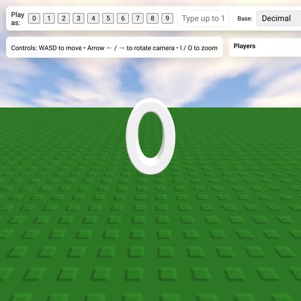 3D Numbers Roleplay